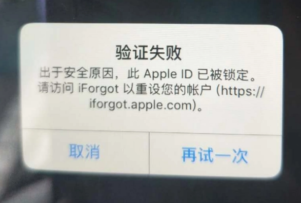 庆云iPhone维修分享iPhone上正常登录或使用AppleID怎么办 