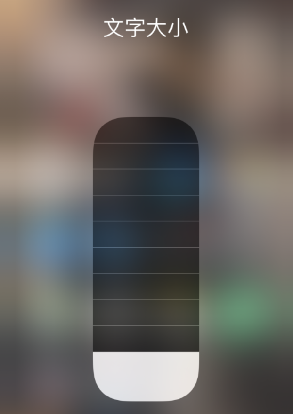 庆云苹果手机维修分享小技巧：在 iPhone 控制中心快速调节字体大小 